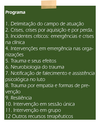 Assistência Psicológica em Incidentes Críticos