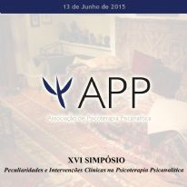 XVI Simpósio - Peculiaridades e Intervenções Clínicas na Psicoterapia Psicanalítica