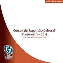 Cursos de Expansão Cultural - 2015