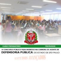 Psicólogo: Cursinho Concurso Defensoria Pública