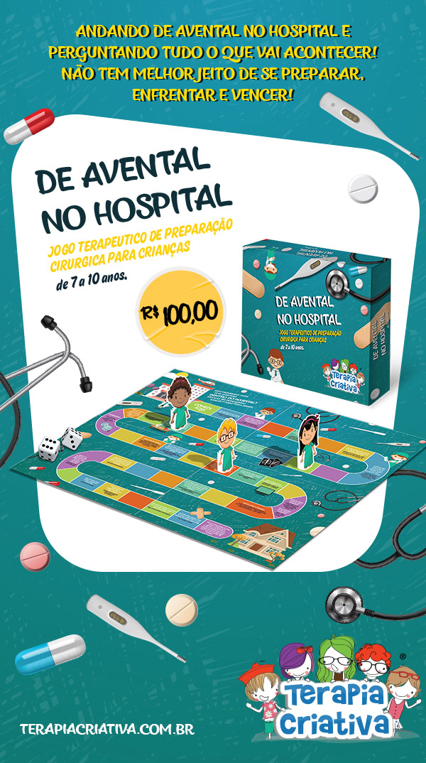 De Avental no Hospigal - Jogo Terapeutico de preparação cirurgica para crianças